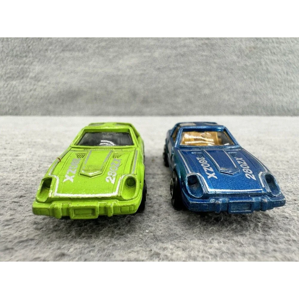 ROAD CHAMPS Die Cast #44 Datsun 280zx 82 Car Lot of 2 T5
